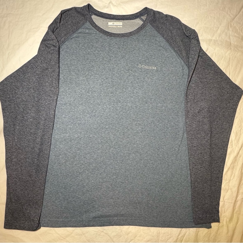Columbia Men's Omni-Wick Thistletown Park Raglan Shirt Size XXL Cotton Blend
